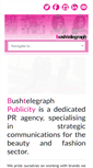 Mobile Screenshot of bushtelegraphpublicity.com